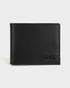 Billetera de cuero para hombre  Slim fold extra cap negro