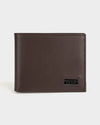 Billetera de cuero para hombre  Slim fold extra cap café