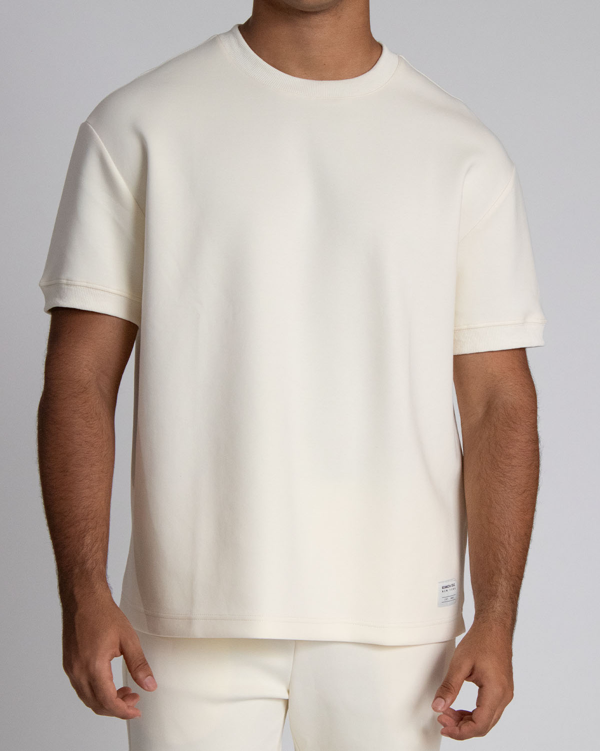Camiseta manga corta fondo entero