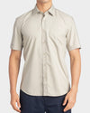 Camisa casual manga corta para hombre