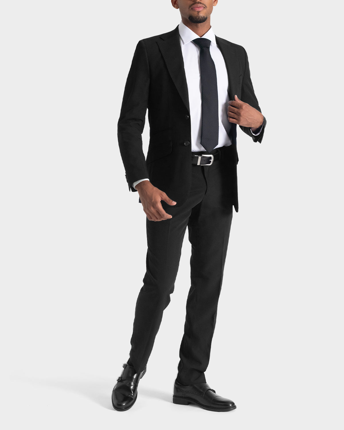 Traje de vestir negro
