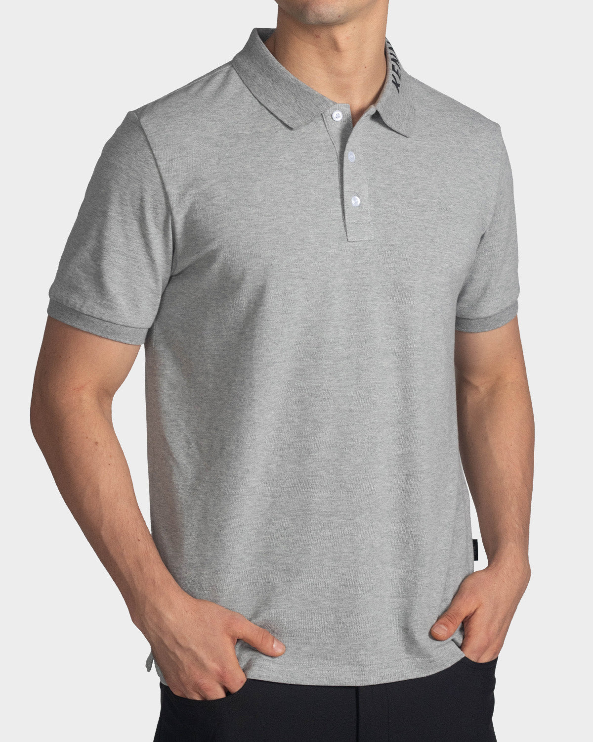Polo para hombre fondo entero blue